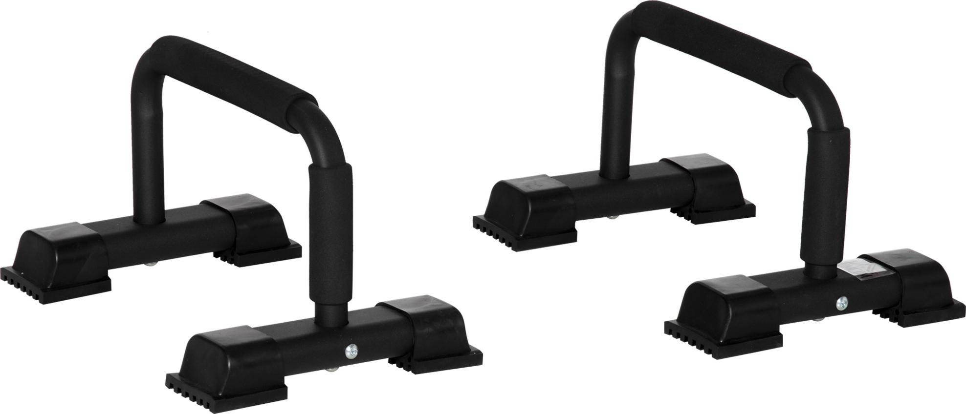 HOMCOM HOMCOM Impressum Griffe - Satz mit 2 rutschfesten Griffen - Max. 120KG - Schwarz A91-198