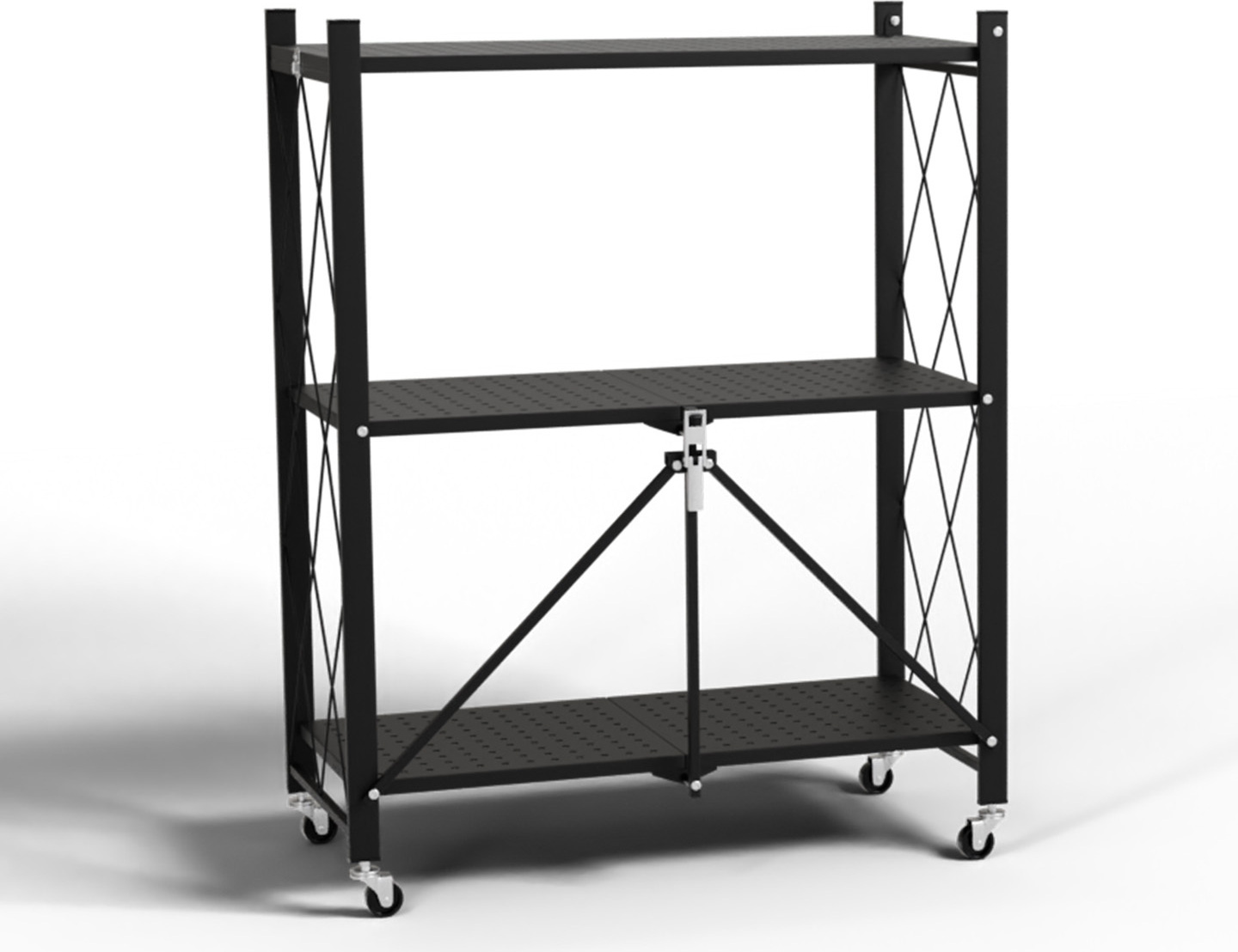 TODAYGO Treppensteigwagen Faltbar - Rollwagen Für Schule Büro