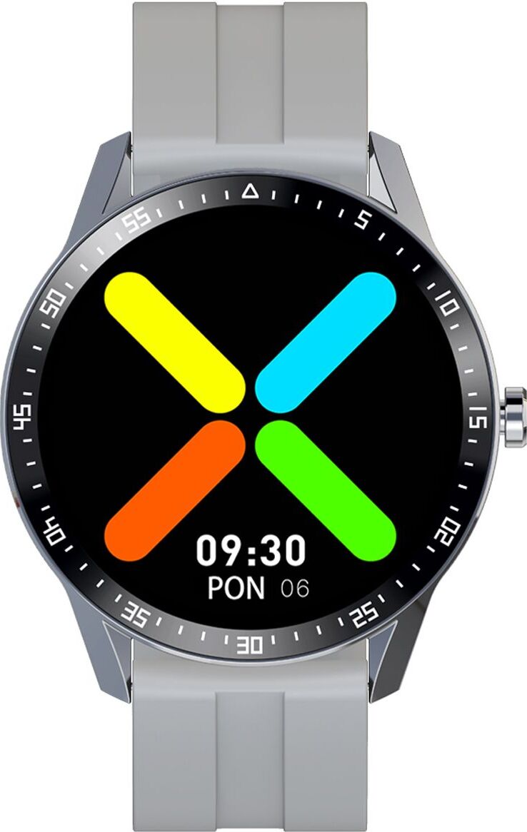 Herren Smartwatch G. Rossi SW018-2 Silber/Grey (SG012B) eigene Schilde 383136