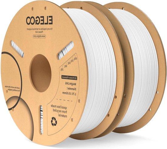 Famanu PLA Plus Filament 1,75 mm - Verbesserte Qualität, 2 kg, Kartonrolle SHSHOP