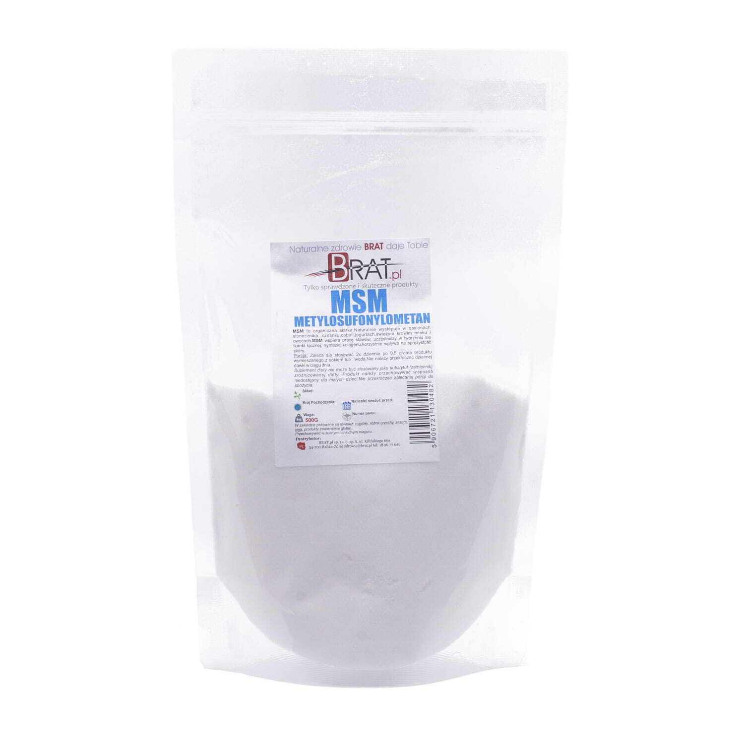 BRAT.PL MSM organischer Schwefel 500g