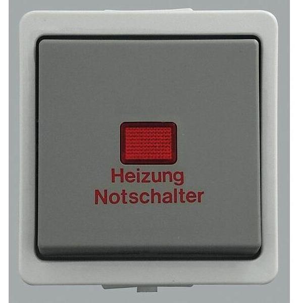 Presto-Vedder FR-HEIZUNGSNOTSCH. AP. 1 POL. (9396/1 H)