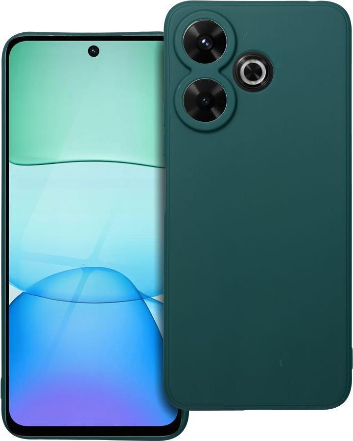 MATT puzdro na mobilný telefón vhodné pre XIAOMI Redmi 13X tmavozelené