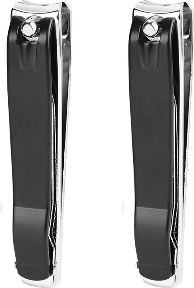 BEZOX Nagelknipser Set – 2-teilig, Edelstahl, Gebogene Klinge Für Präzises Schneiden