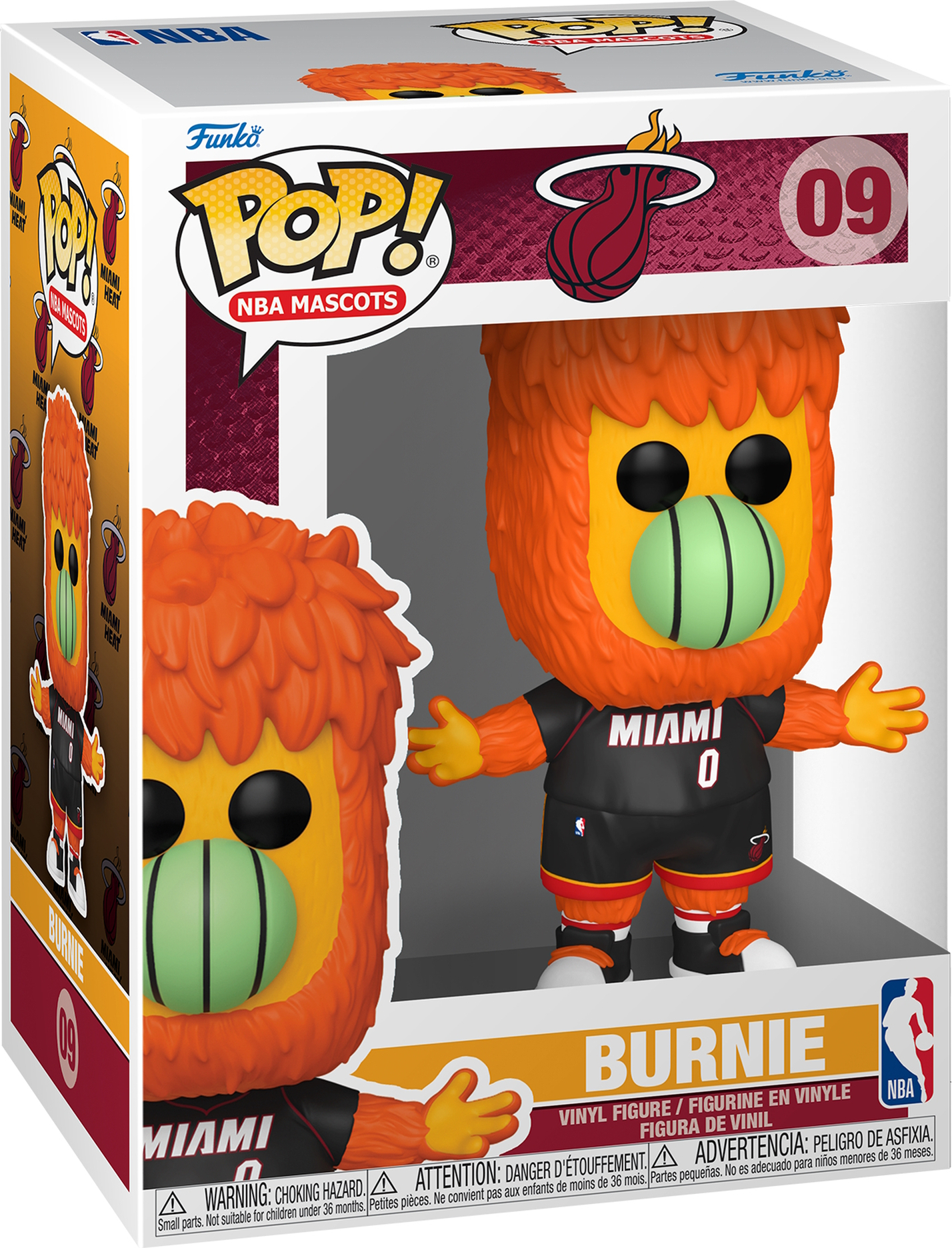 NBA Mascots Miami - Burnie 09 - Funko Pop! Vinyl Figur 521697