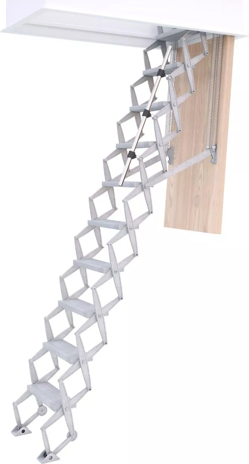 Dolle alu-top Bodentreppe Scherentreppe bis 279cm Raumhöhe 140x70cm mit U-Wert 0,58 0330524