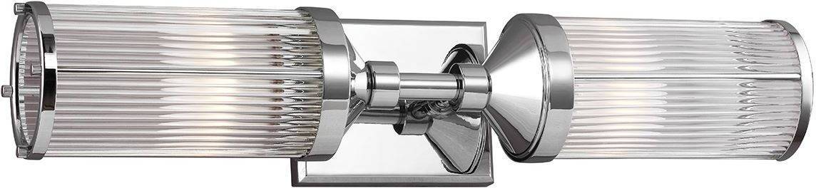 Elstead Lighting Elstead Paulson LED Wandleuchte G9 2-fach Chrom IP44 FE-PAULSON2