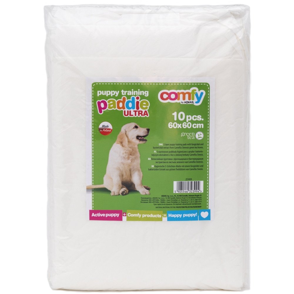AquaEl Comfy Paddie Ultra - Hygienepads für Hunde 60 x 60 cm