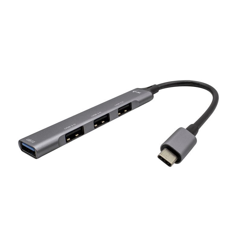 I-TEC USB-C Metal HUB 4 porty pasívny