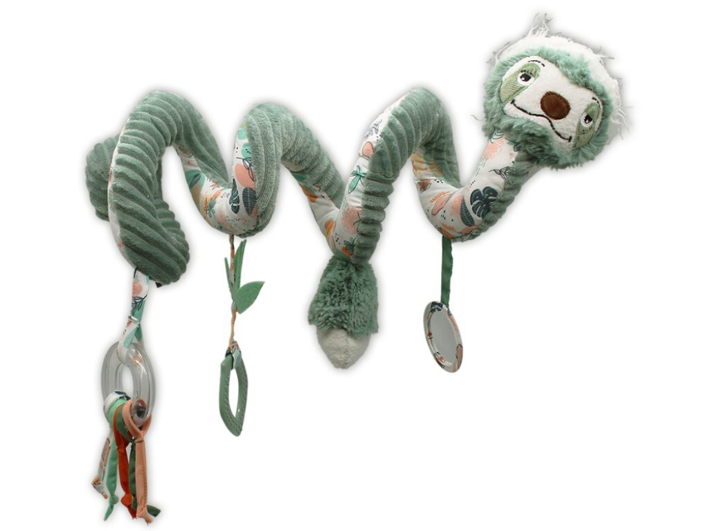 Les Deglingos Plüschspirale am Krippenfaultier 18443