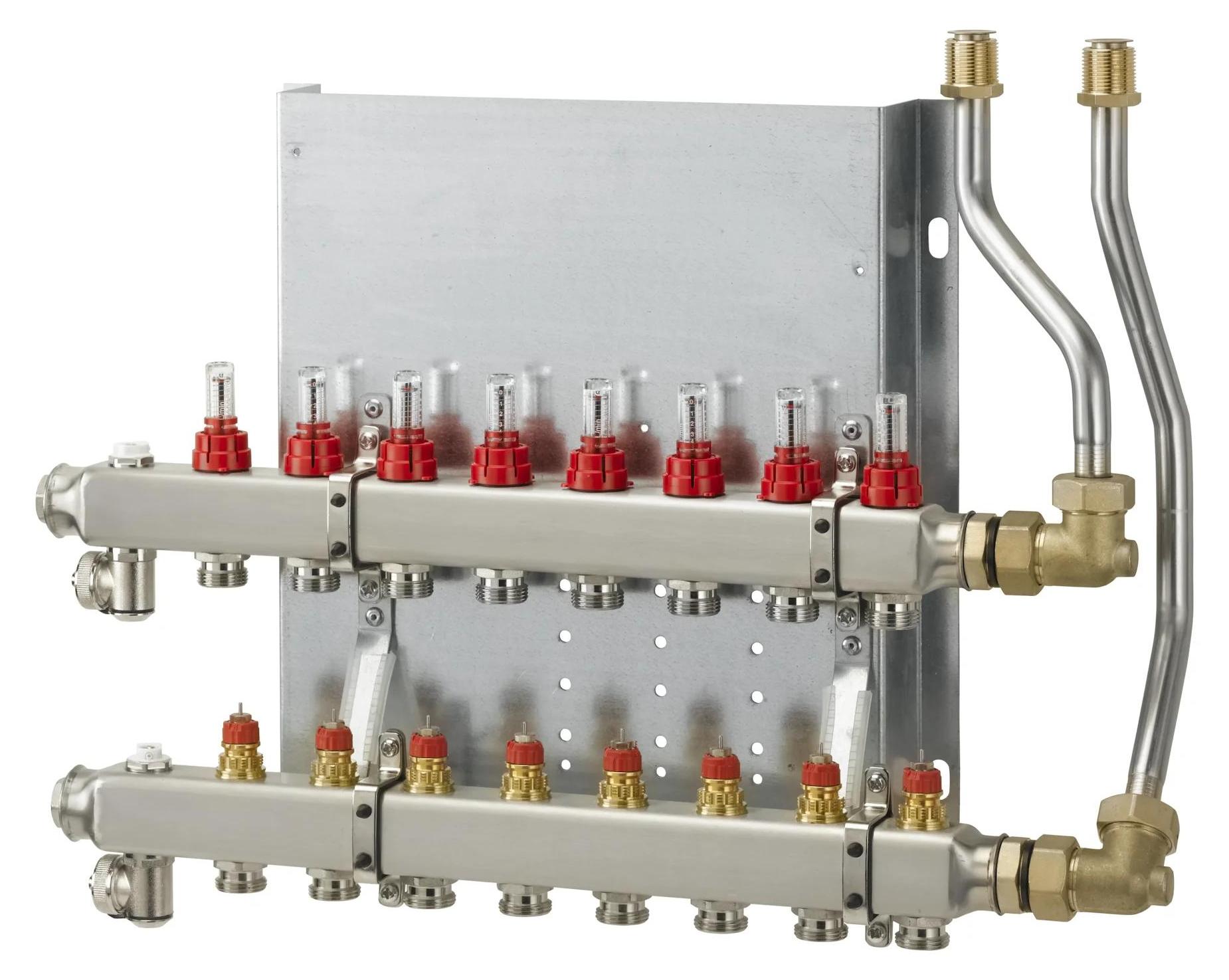 Danfoss Heizkreisverteiler, SG, 6 Heizkreise, 1 Stk. 145H0906