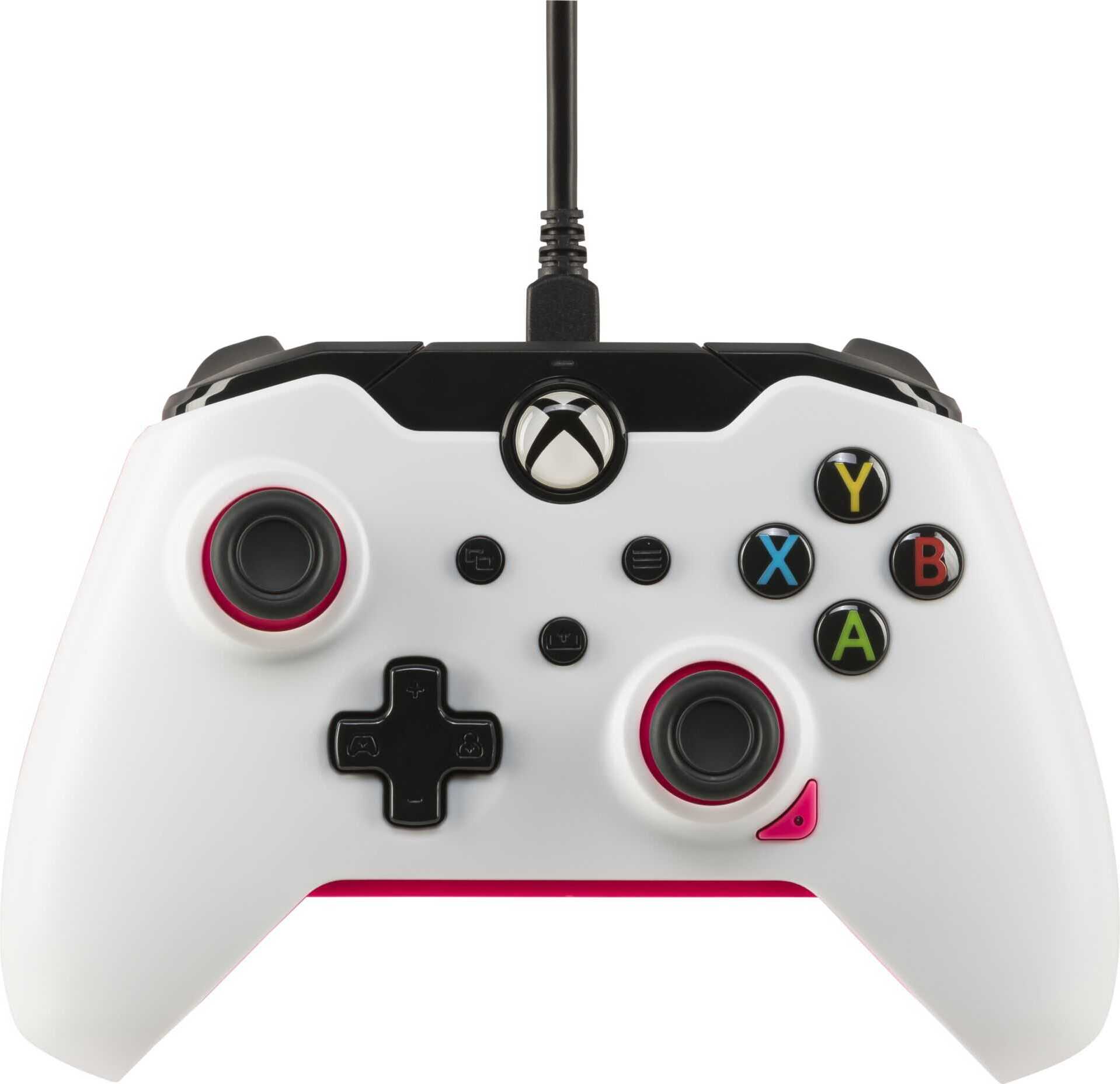 PDP Ovládač s káblovou poistkou biely XBOX Series X