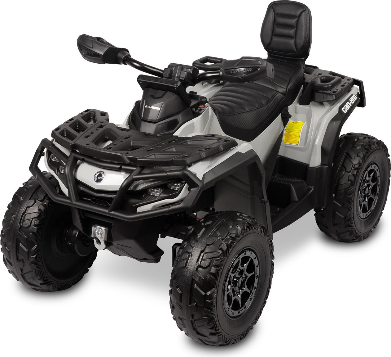 TOYZ, Elektroauto Kinder, Fahrzeug Kinder Outlander, Rutscherfahrzeug, Grau