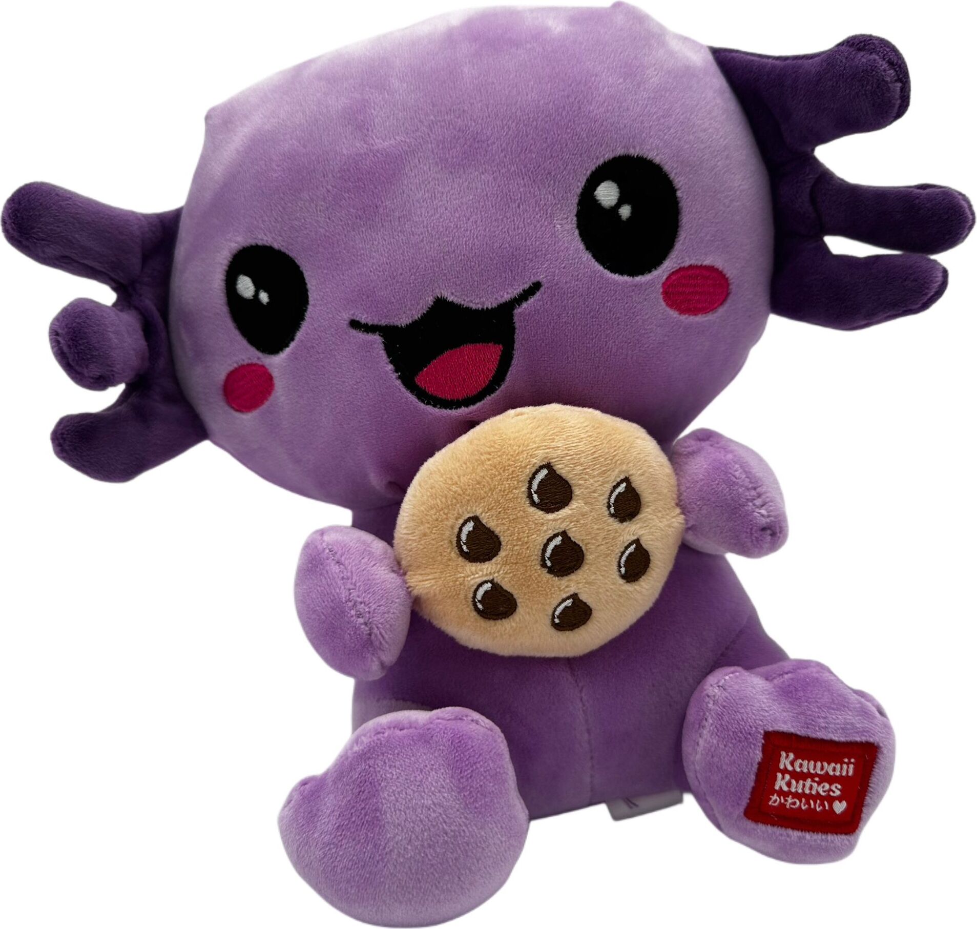Kawaii Axolotl Kuscheltier Echse Molch Figur Plüsch 24 cm Plüsch lila