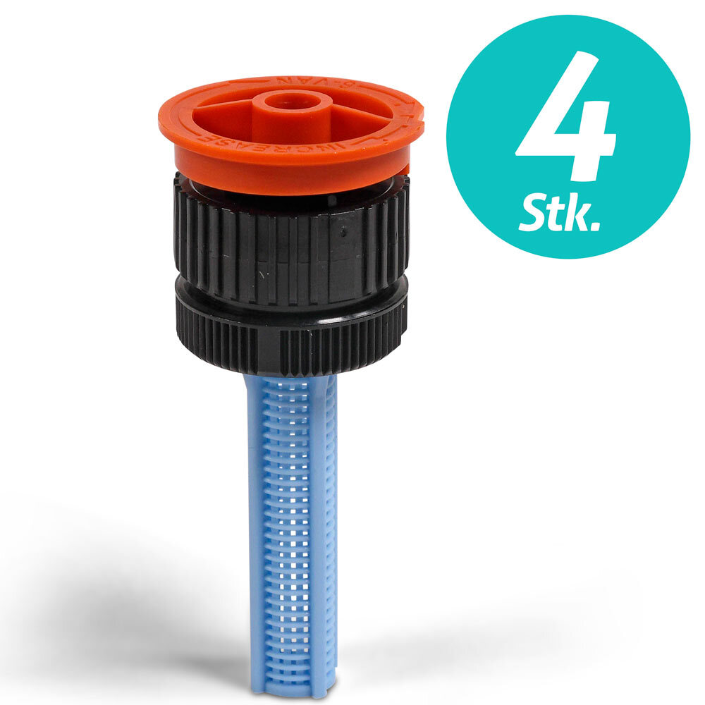 4 Stk. Rain Bird Düse 6-VAN Strahlanstieg 0°, rot 7019411-4