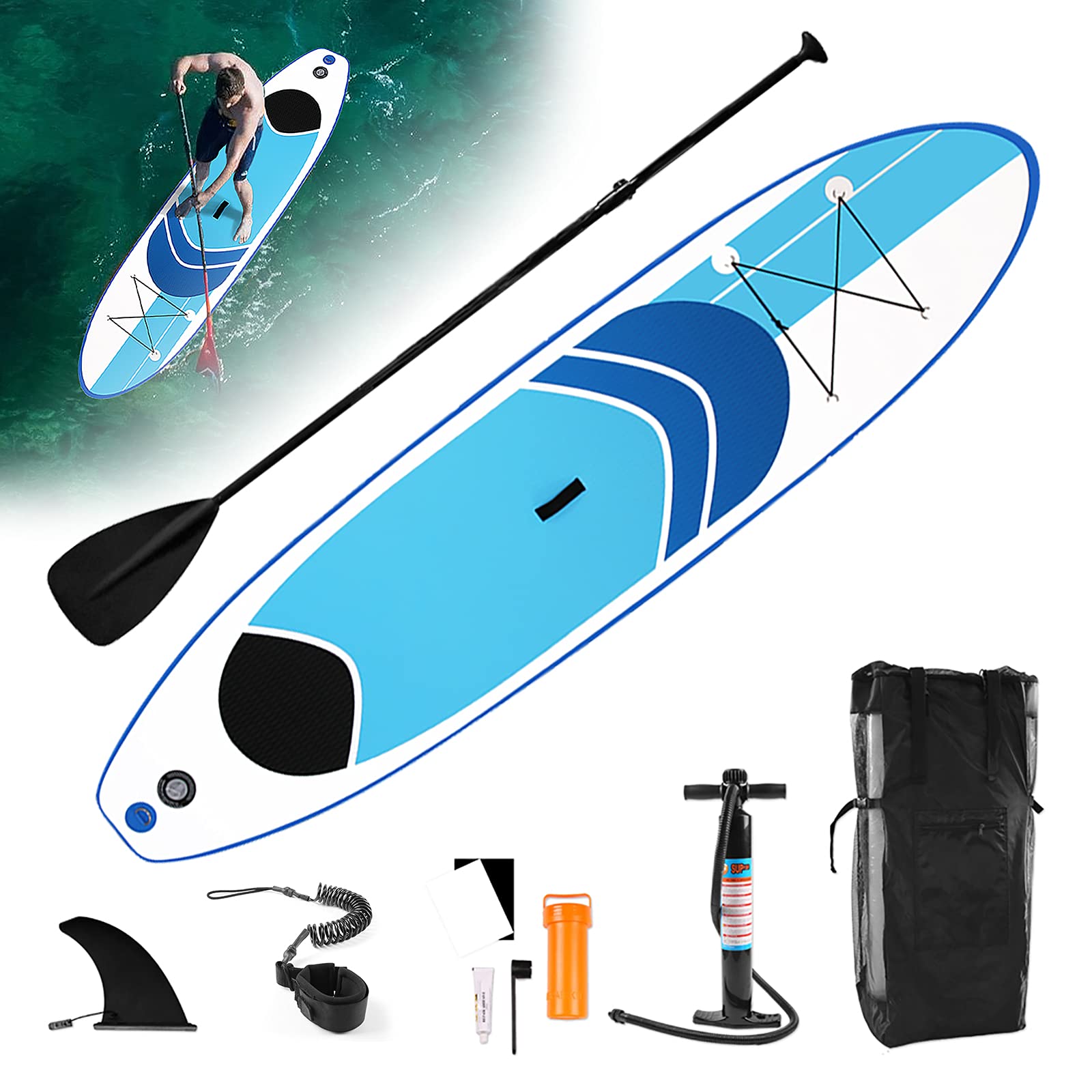 YARDIN Aufblasbares Stand Up Paddle Board SUP Kaufland.de