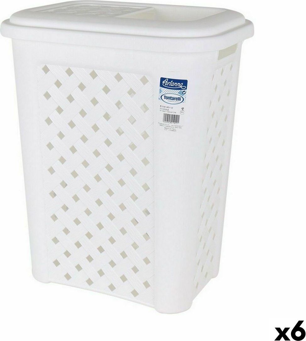 Odpadkový kôš Tontarelli Arianna 30 L White (6 kusov)
