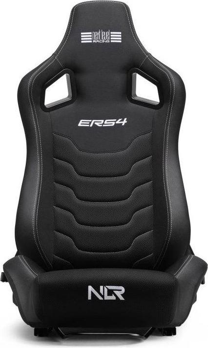 Next Level Racing | SIMAERO Mesh Fabric | Reclining Seat | ERS4 Elite Fabric & SimAero Mesh Edition | Black NLR-E054