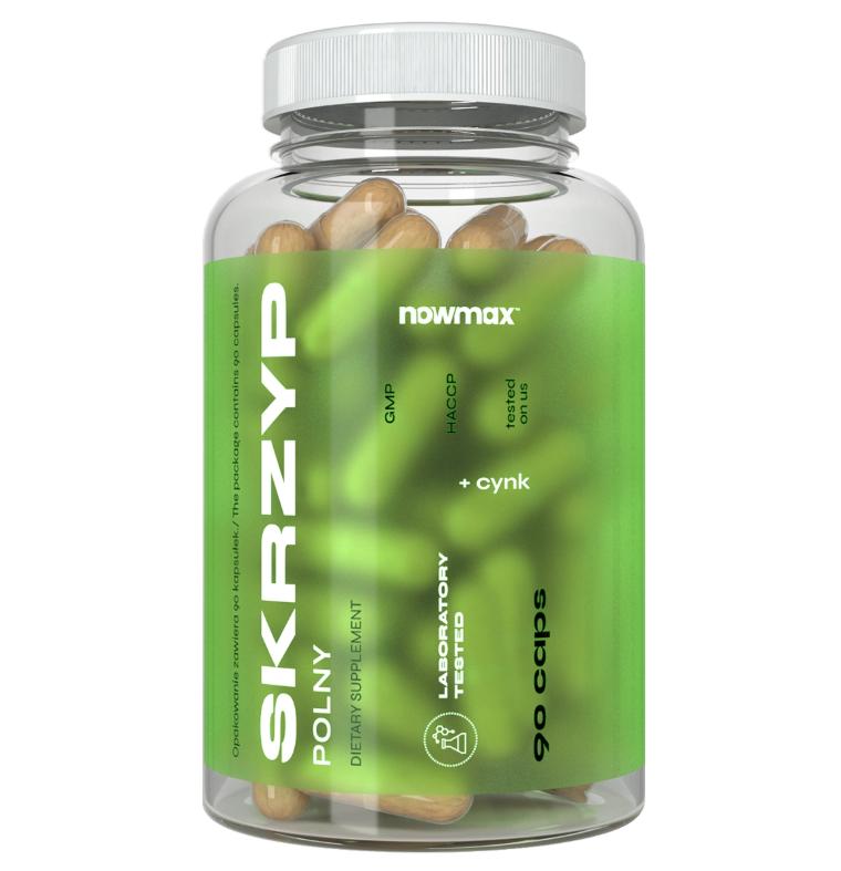 GUBEX nowmax® Schachtelhalm + Zink 90 Kapseln – 500 mg Schachtelhalm-Extrakt