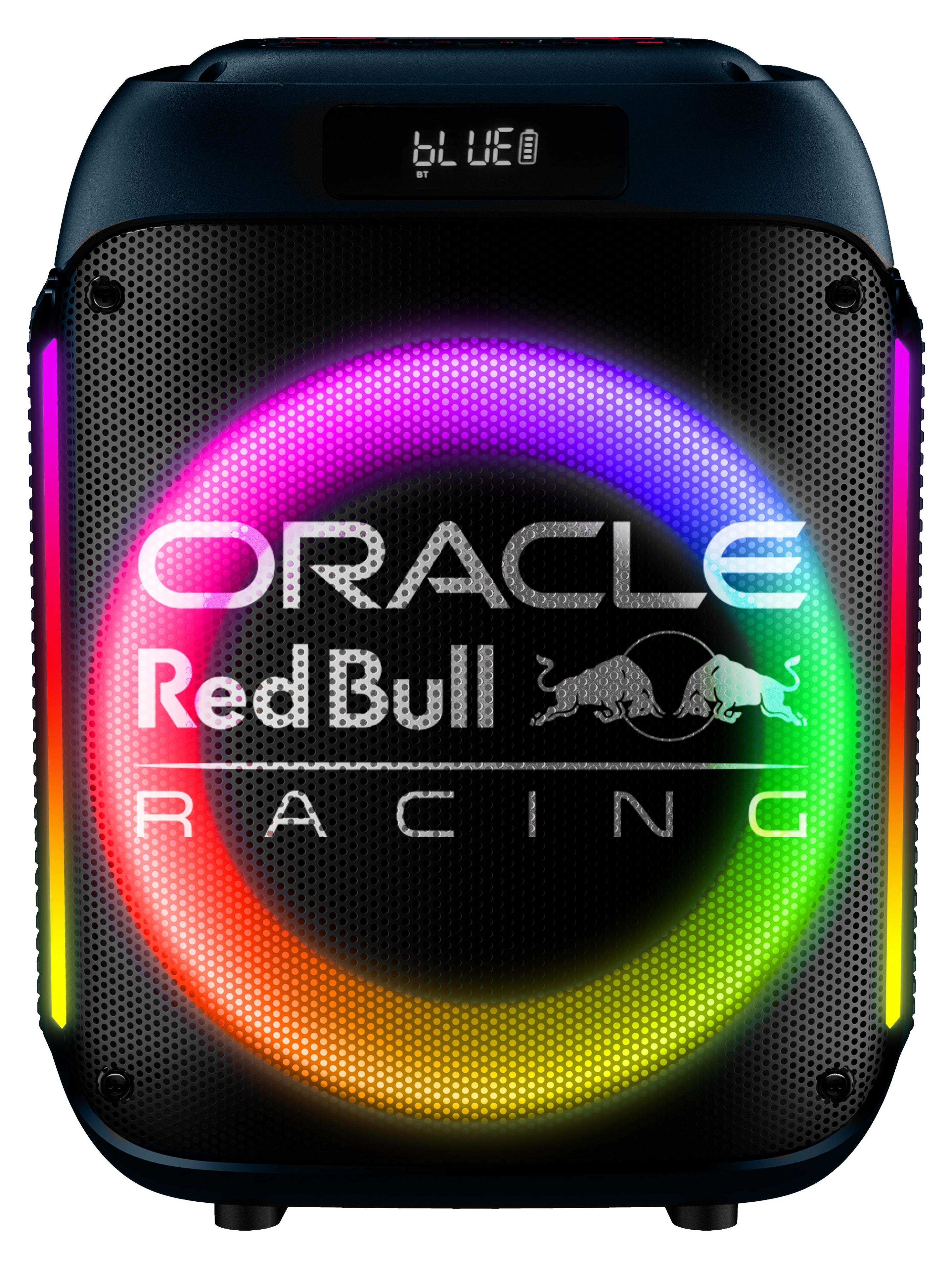 Red Bull Racing SK250, 40 W, Bezdrôtový, USB Typ-C, Párty reproduktor, Čierna, Multi