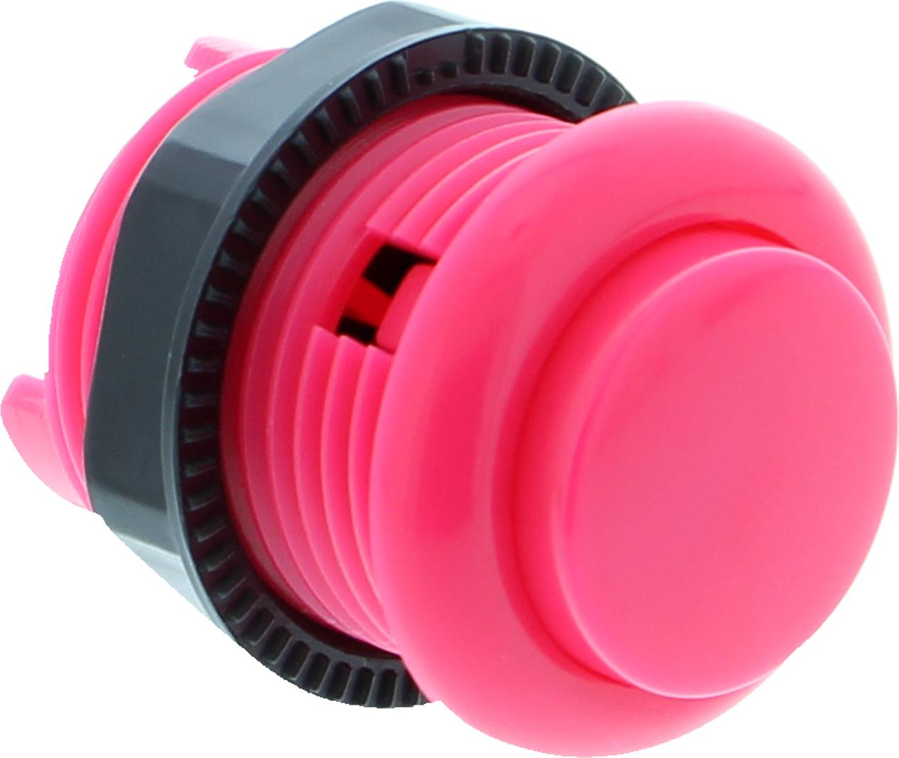 Funduino Arcade Taster - 27mm Gewindedurchmesser - verschiedene Farben Farbe: Pink Arcade Taster - 27mm Gewindedurchmesser - verschiedene Farben : Pink