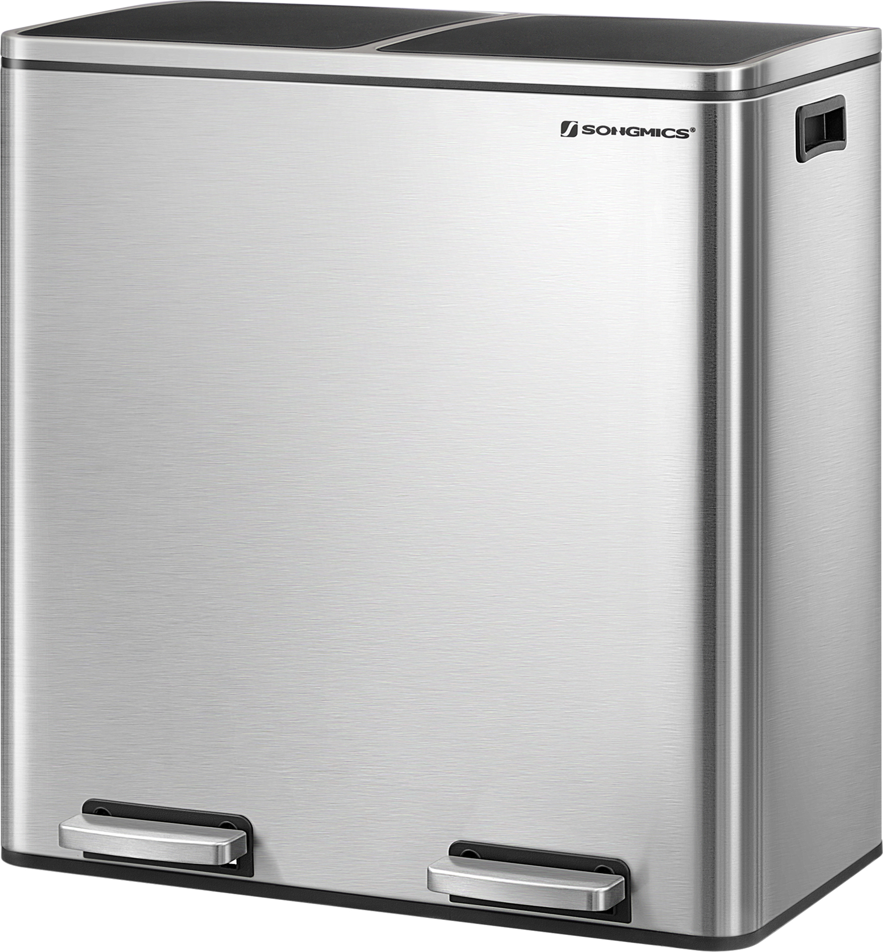Sistema Raccolta Differenziata Bini 25L | Contenitore Impilabile Per Cucina Con Filtro Antiodore
