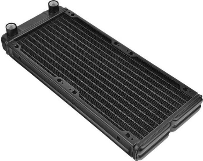 Thermaltake R240, Radiator-Block, Aluminium, Schwarz, 1/4
