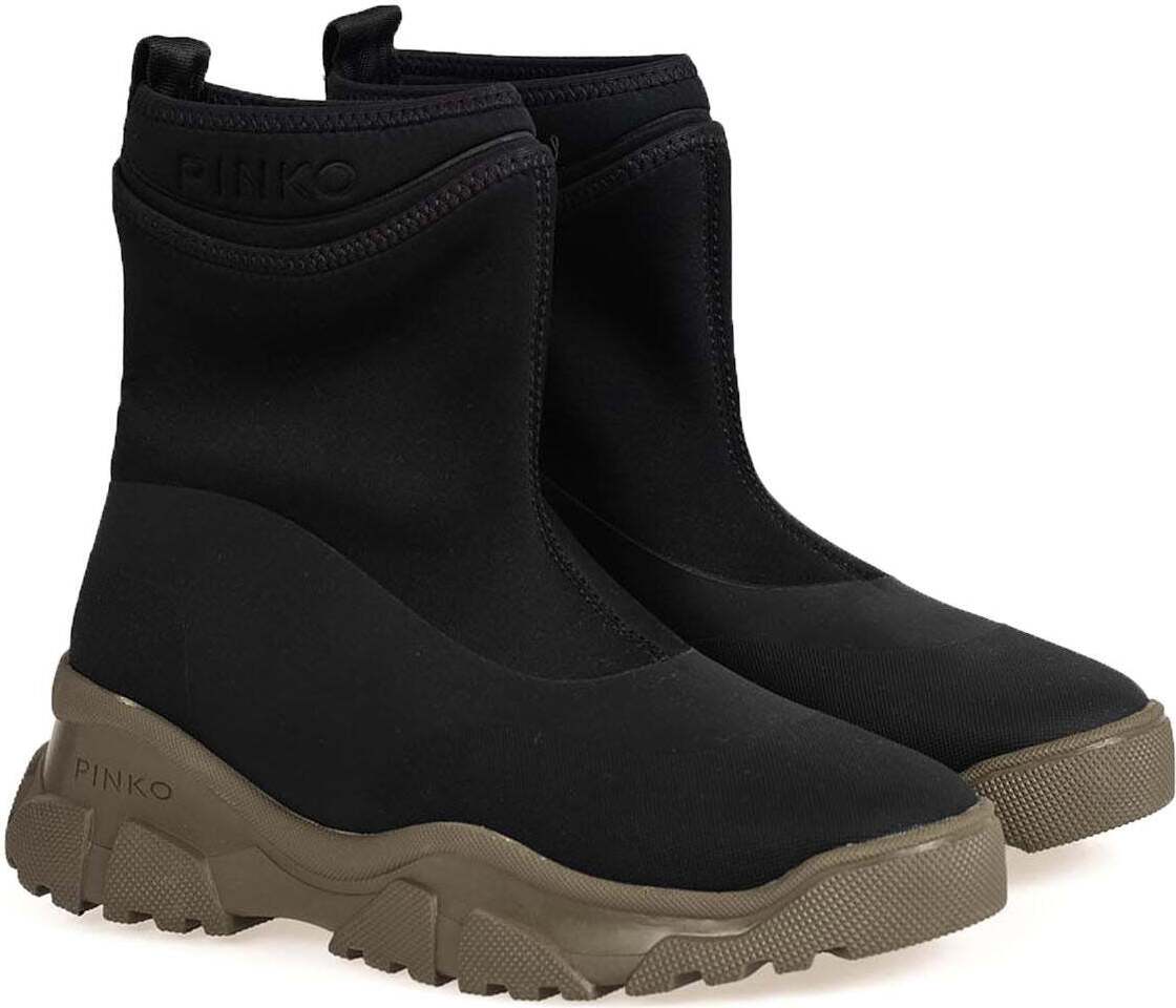 Pinko "Moss Trek" Stiffeners - 1H20YV Y7LG | Moss Trek - Black- Veľkosť: 37(EU)