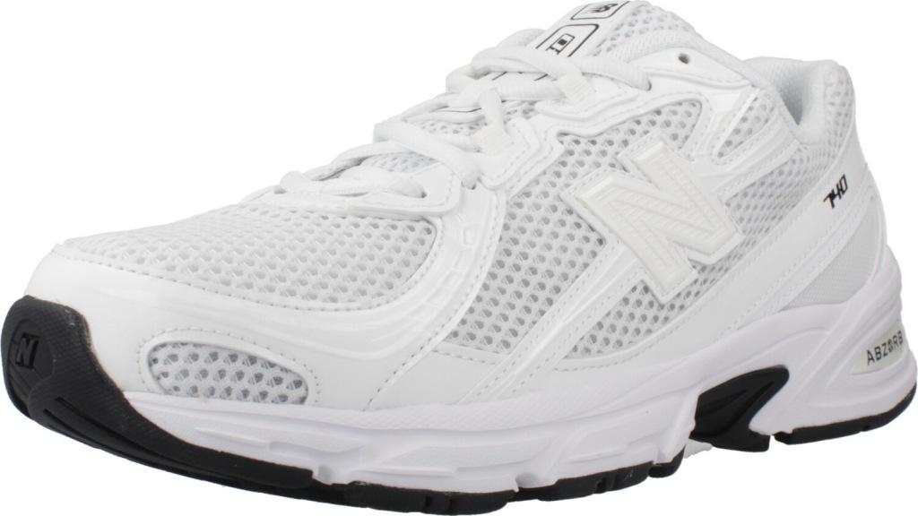 New Balance 740 Sneaker aus dem Archiv in Weiß mit Mesh-Obermaterial, Größe 40,5