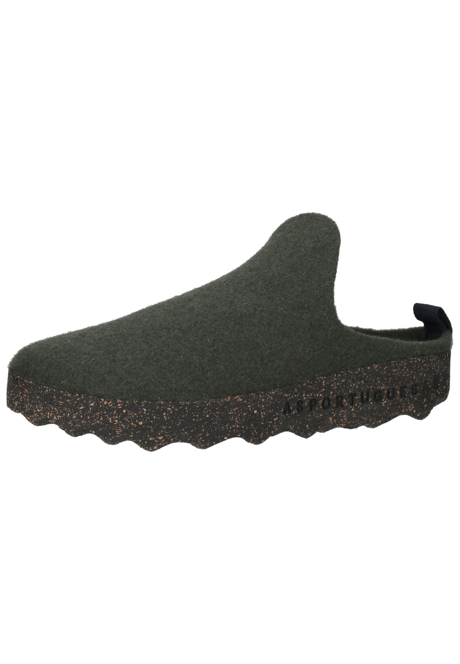 ASPORTUGUESAS Hausschuhe Hausschuhe Filz P018023034 miltiarygreen_38