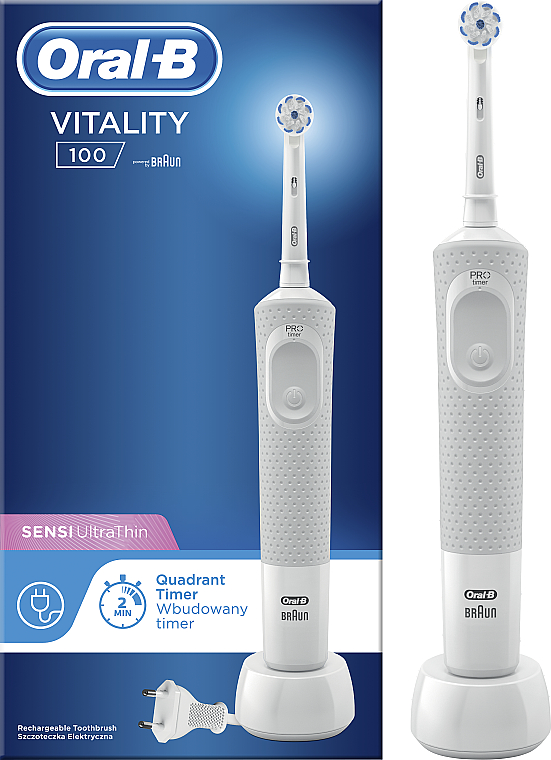 Oral-B Vitality 100 Sensi UltraThin White