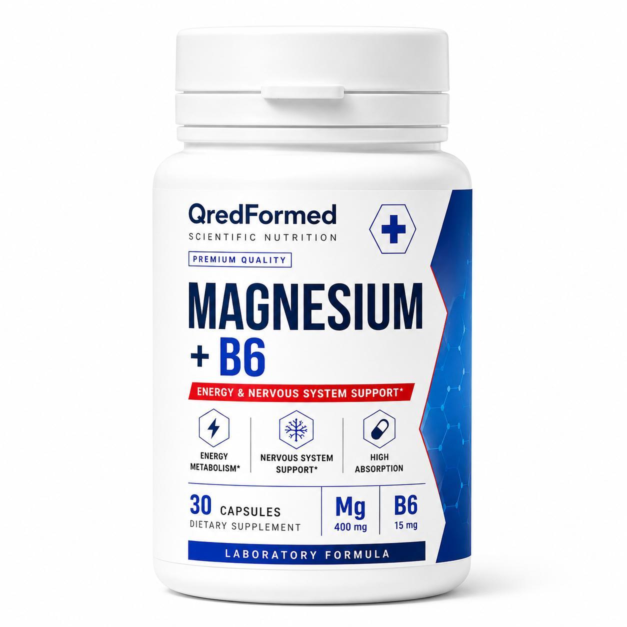 ZIMETER MAGNESIUM + B6 - 30 Kapseln