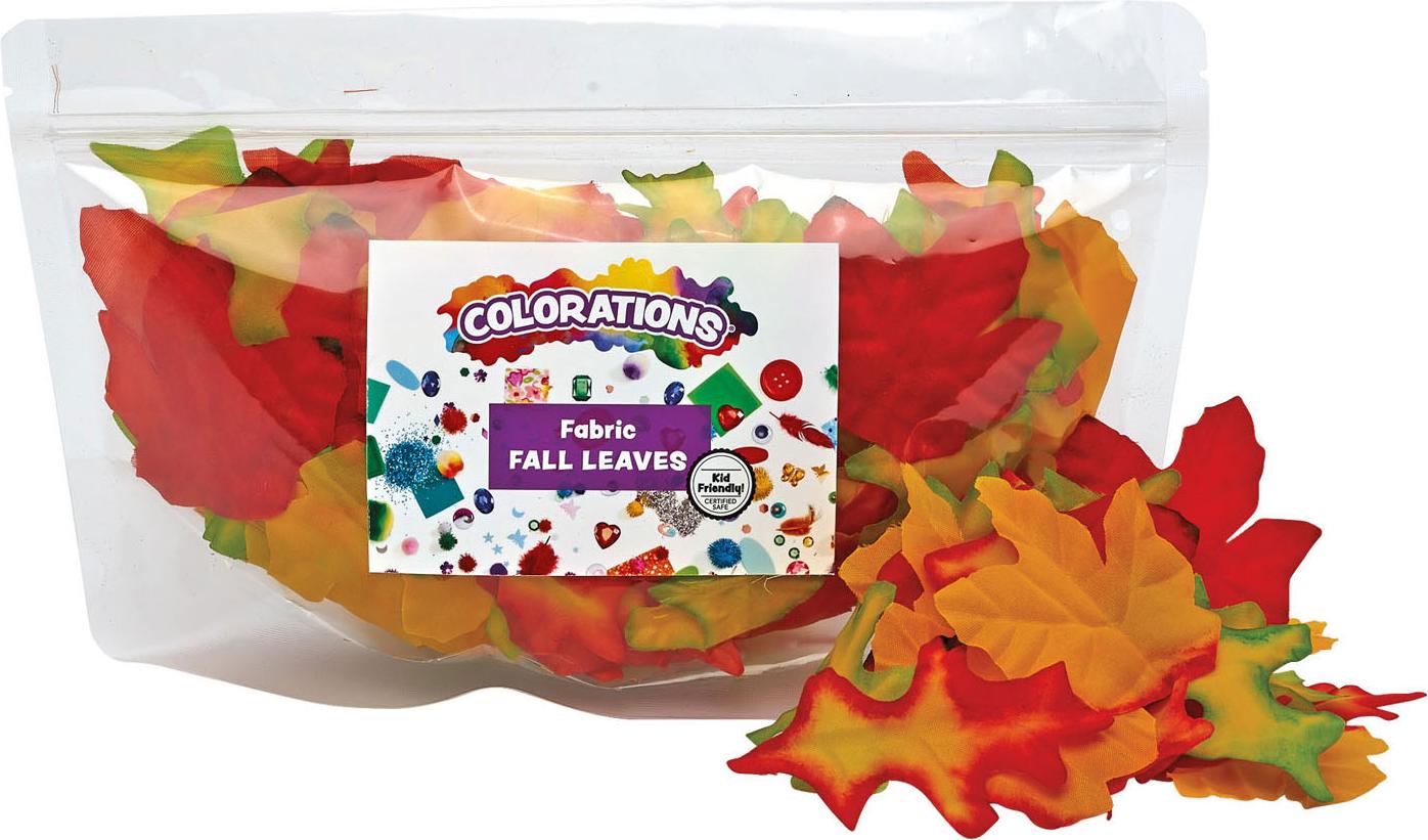 Colorations Färbung - Stoff Herbstblätter, 200st. CHFABLEA