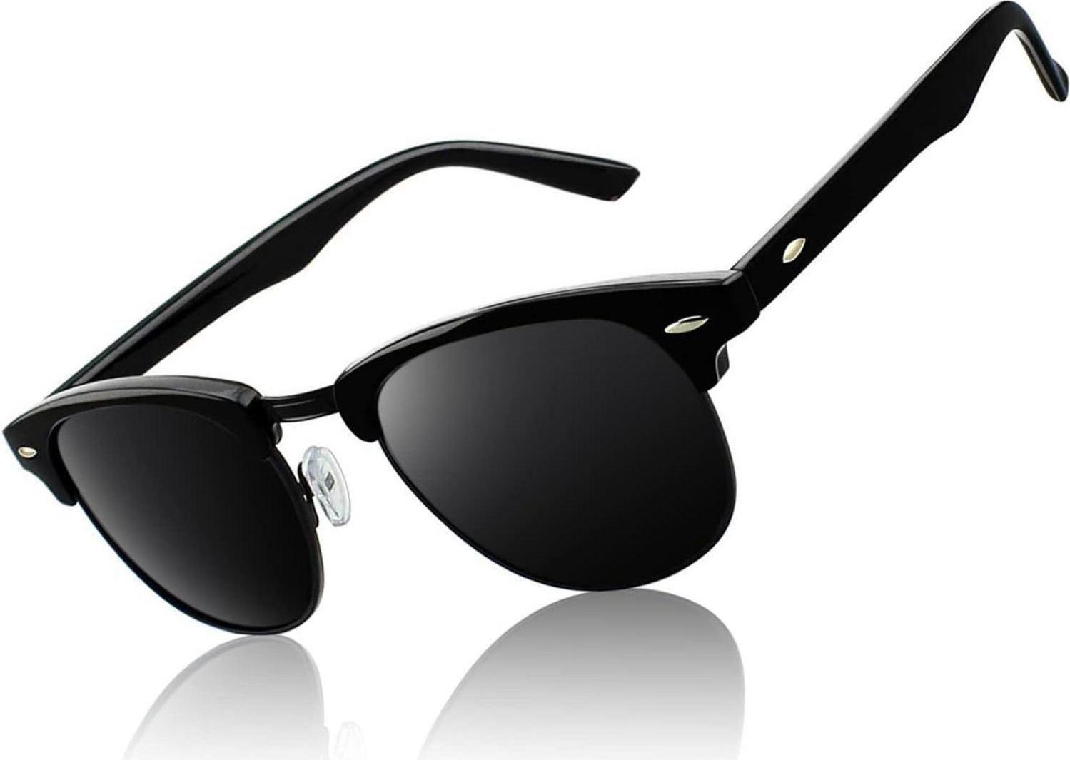 Sonstige CGID Sonnenbrille UV400 Polarisiert Halbrahmen Uni Schwarz