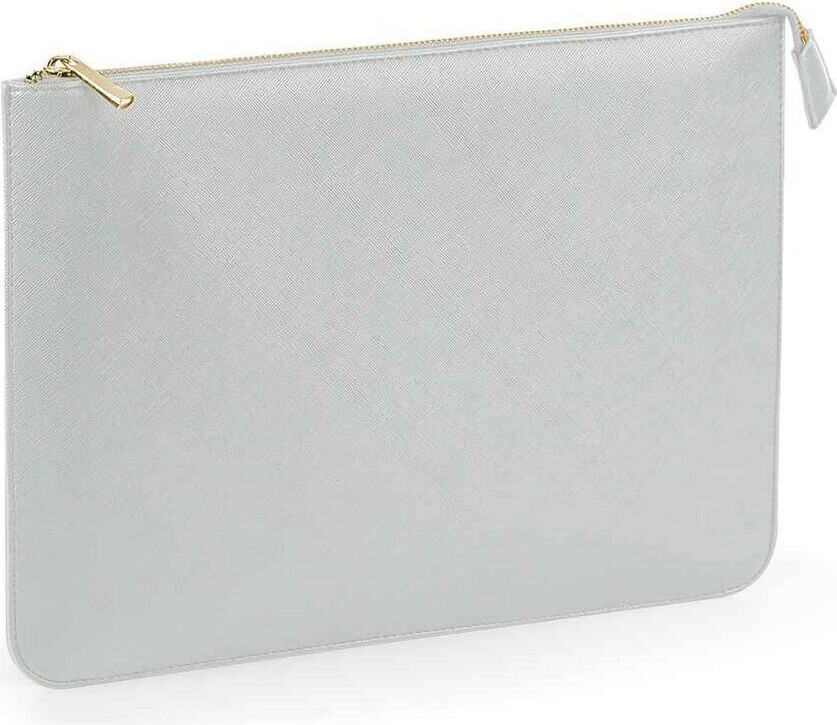 Bagbase - Obal na dokumenty "Boutique", vzhľadPolyuretánkože PC5370 (jedna veľkosť) (mäkká sivá)