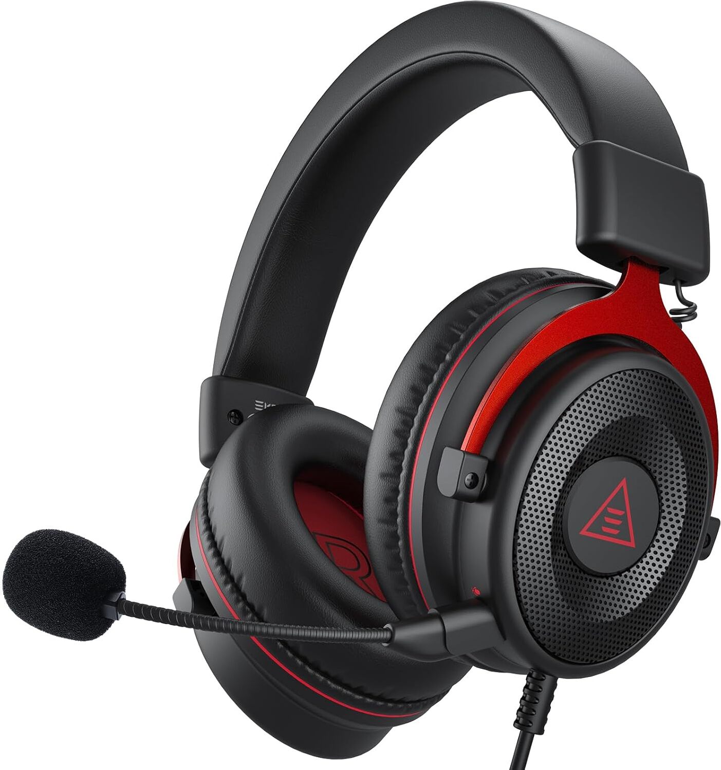 EKSA Gaming-Headset (Gaming Headset Rauschunterdrückung Mikrofon, USB-Headset, Gaming headset mikrofon rauschunterdrückung mikrofon kopfhörer kabel)