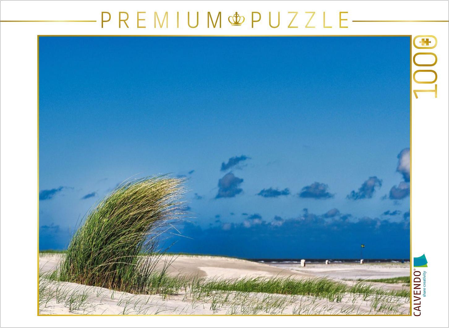 CALVENDO Puzzle Strandbewuchs | 1000 Teile Lege-Größe 64x48cm Foto-Puzzle für glückliche Stunden