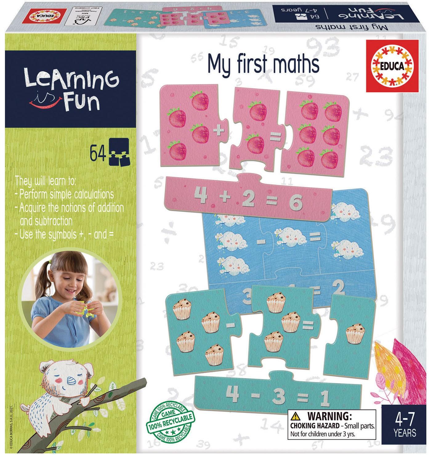 EDUCA BORRAS EDUCA Lernspiel Lernen macht Spaß: My First Maths 18837