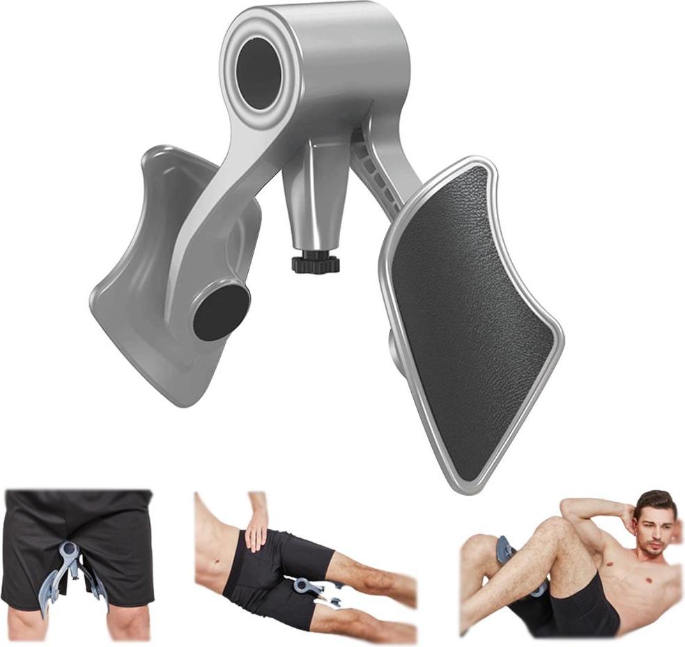 Gistuch Hüfttrainer Beckenboden einstellbarer Oberschenkel Innere Übung Home Fitness Trainingsausrüstung für Männer