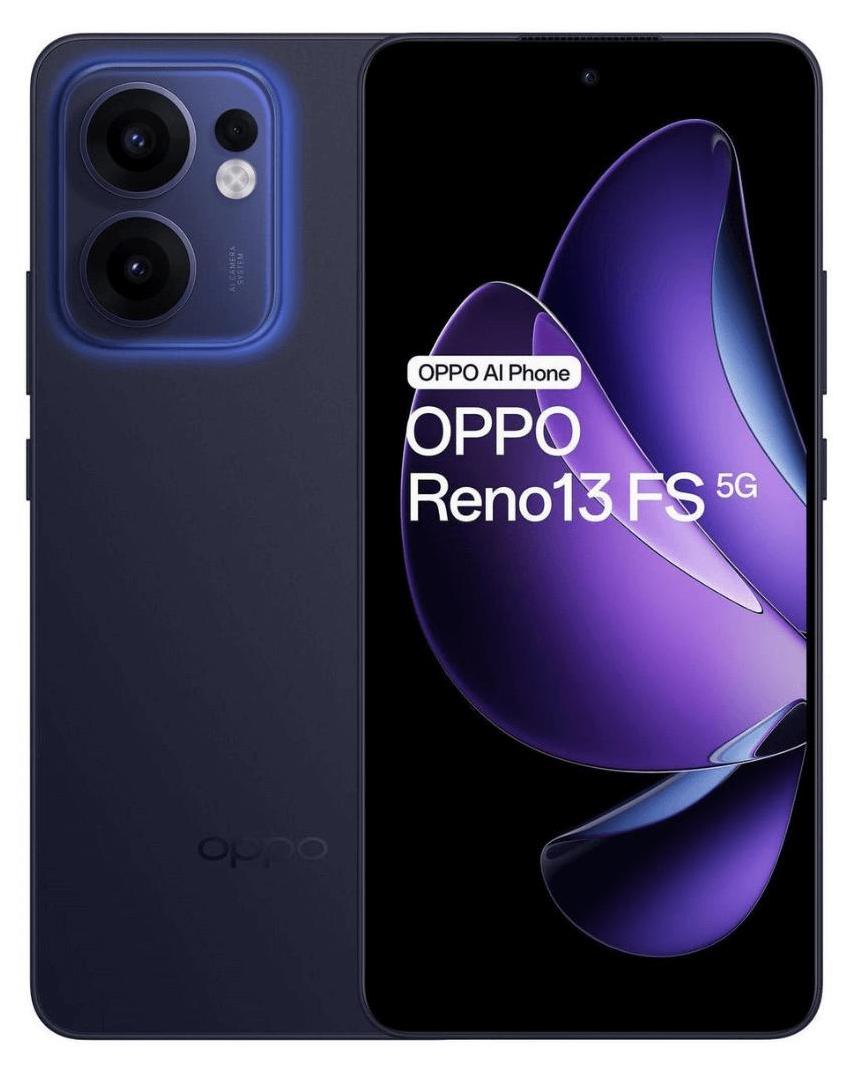 OPPO 13 FS 5G, 16,9 cm (6.67"), 12 GB, 512 GB, 50 MP, Android 15, Modrá