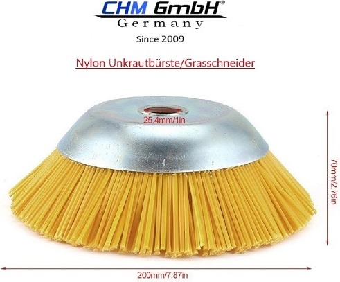CHM Unkrautbürste Nylon UK nylon
