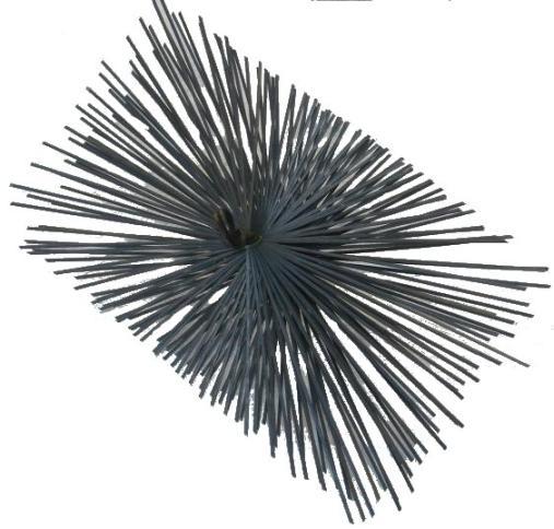 SZCZOTPOL Kaminreiniger 240 × 140, Stahldraht – WYC 240 × 140S