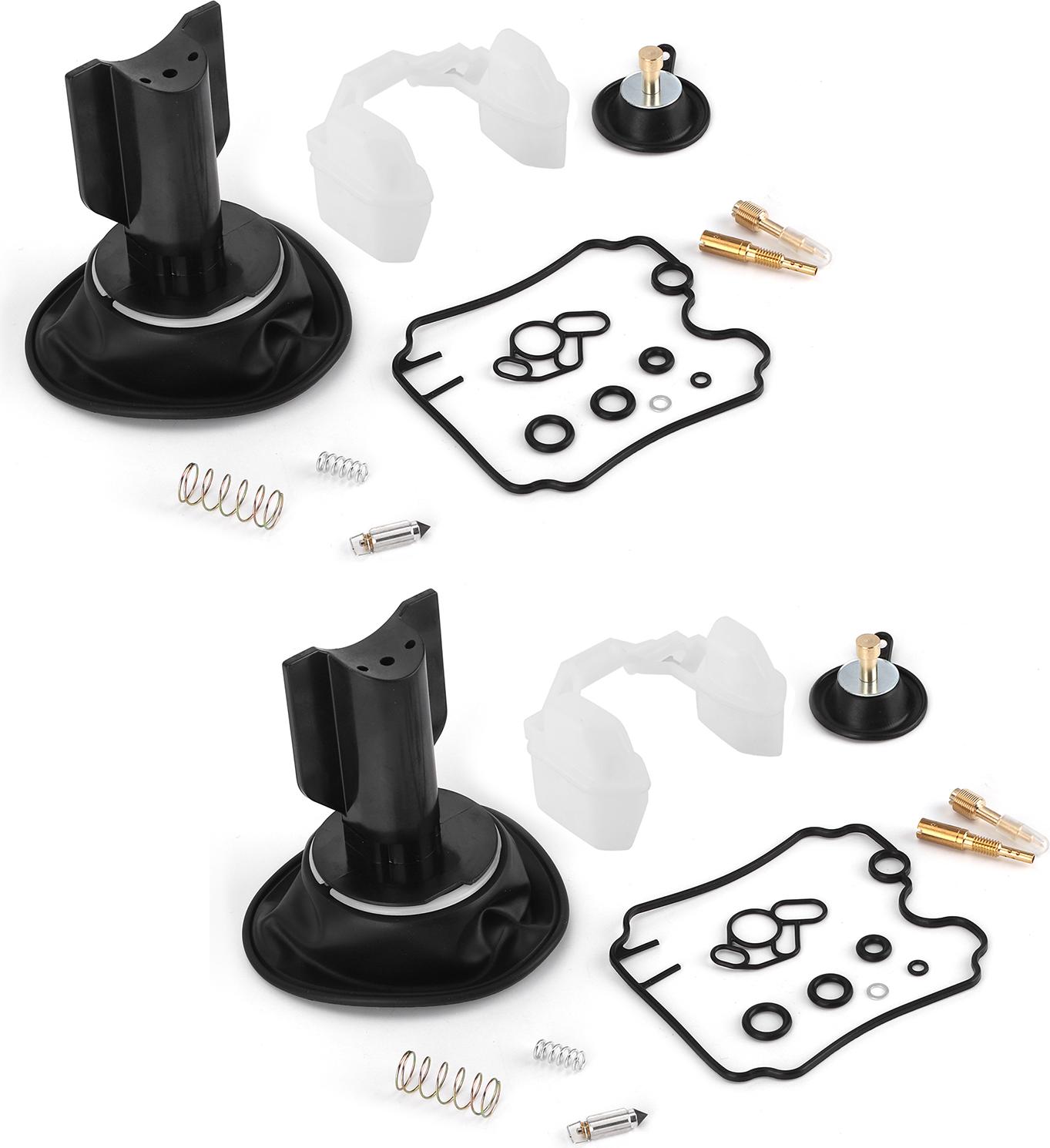 Gistuch 2 Set Carburetor Carb Rebuild Kit -Zubehör für Yamaha TDM 850/TDM 850N/XTZ 750H/XTZ 750R
