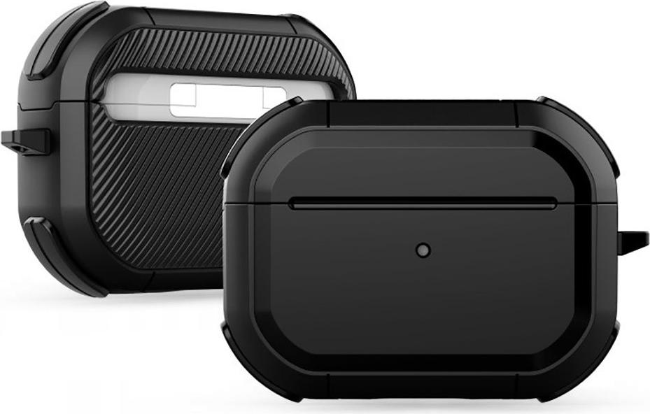 Odolné puzdro na Apple AirPods Pro 2/1 Tech-Protect Rough čierna