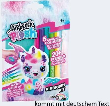 Canal Toys Airbrush Plüsch Refill Kit 5 Farben + Schablonen OFG 239