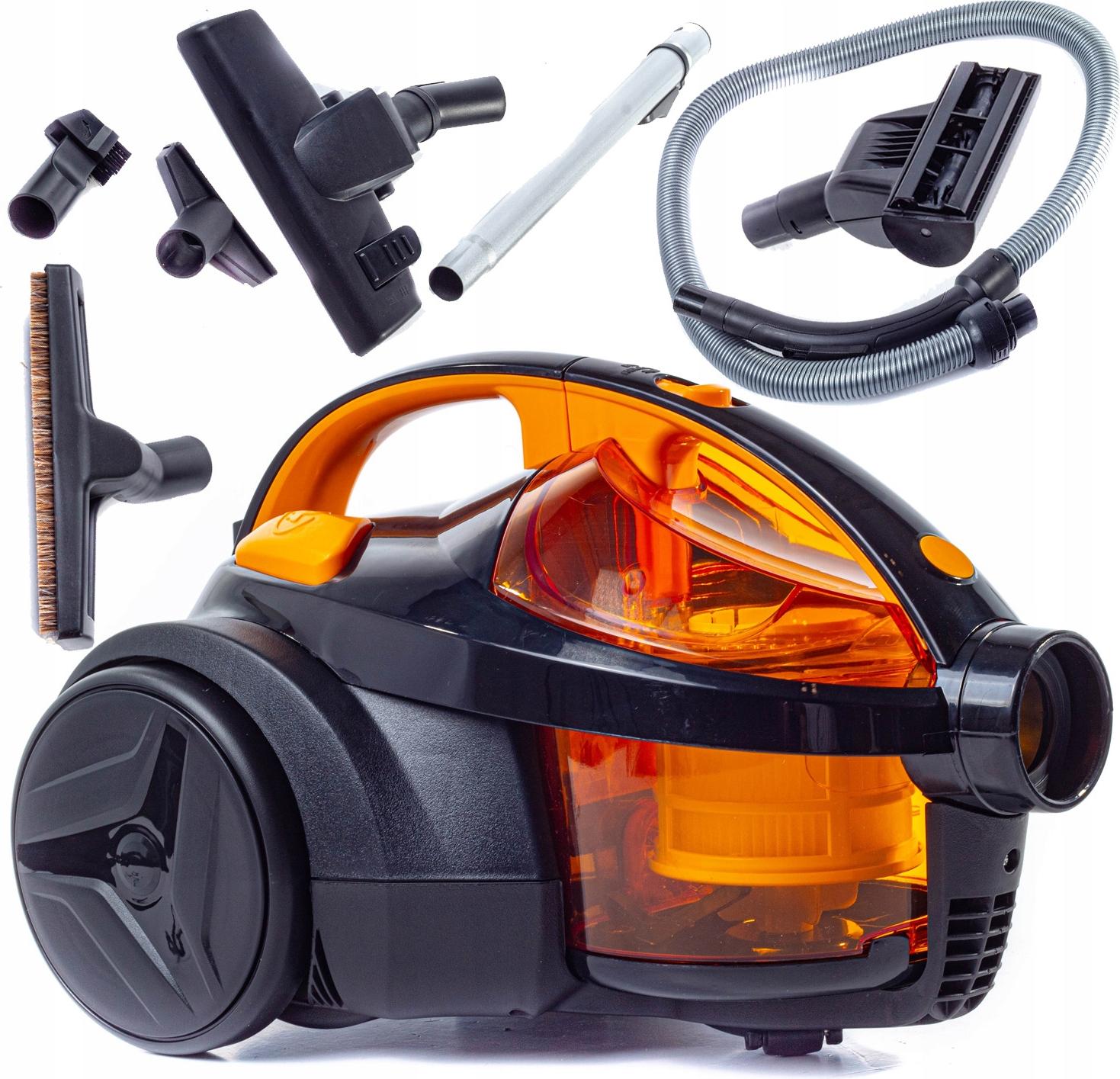 Bezvreckový Vysávač Riwall Albynka 800W 2L S Epa Filtrom Turbo Kefa