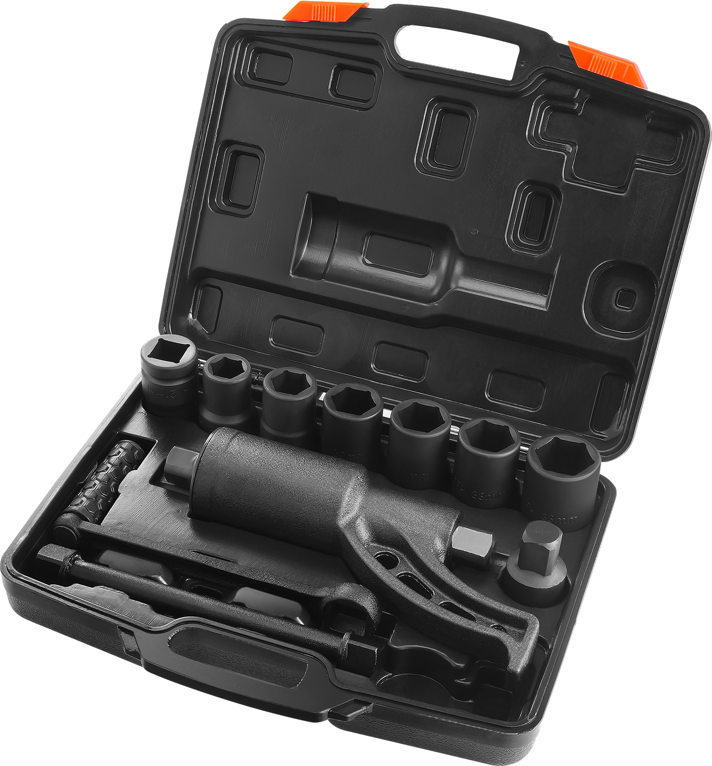 VEVOR Drehmomentvervielfältiger 4800 Nm, Drehmoment Verstärker 1:58, Drehmomentverstärker 25,4 x 25,4 mm, Drehmomentverstärker Radschlüssel Set 21# Quadratisch 24/27/30/32/33/38 mm Kraftschrauber