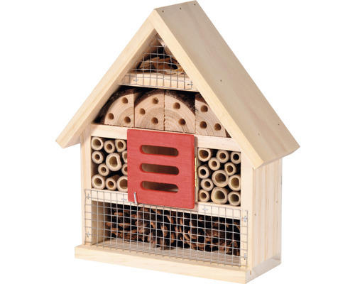 Insekten Insektenhotel dobar 190 x 70 mm holz rot
