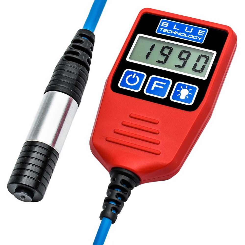 BLUE TECHNOLOGY Messgerät Lack (Schichtdicke) Schichtdickenmessgerät P-13-S-AL