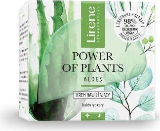Lirene Power of plants Aloe Vera Feuchtigkeitscreme, 50 ml - Langfristig gültig!